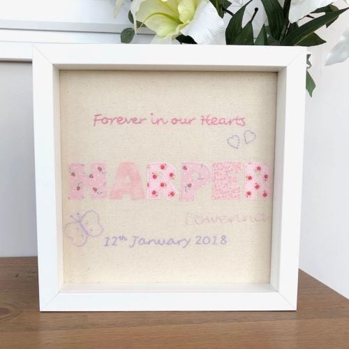 Baby Loss Remembrance Picture - JustSewHelen.com