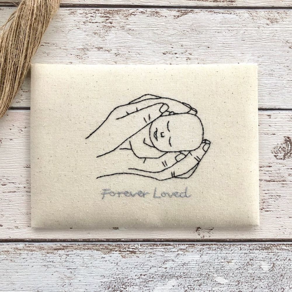 Miscarriage Keepsake Picture - JustSewHelen.com