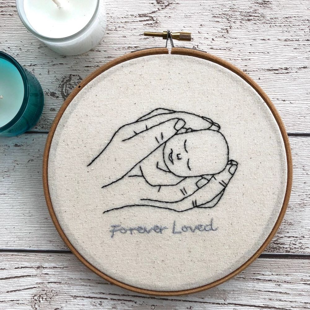 Miscarriage Keepsake Picture - JustSewHelen.com