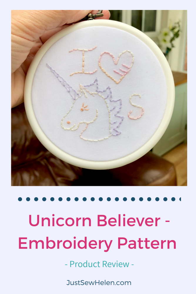 Unicorn Believer review by JustSewHelen.com