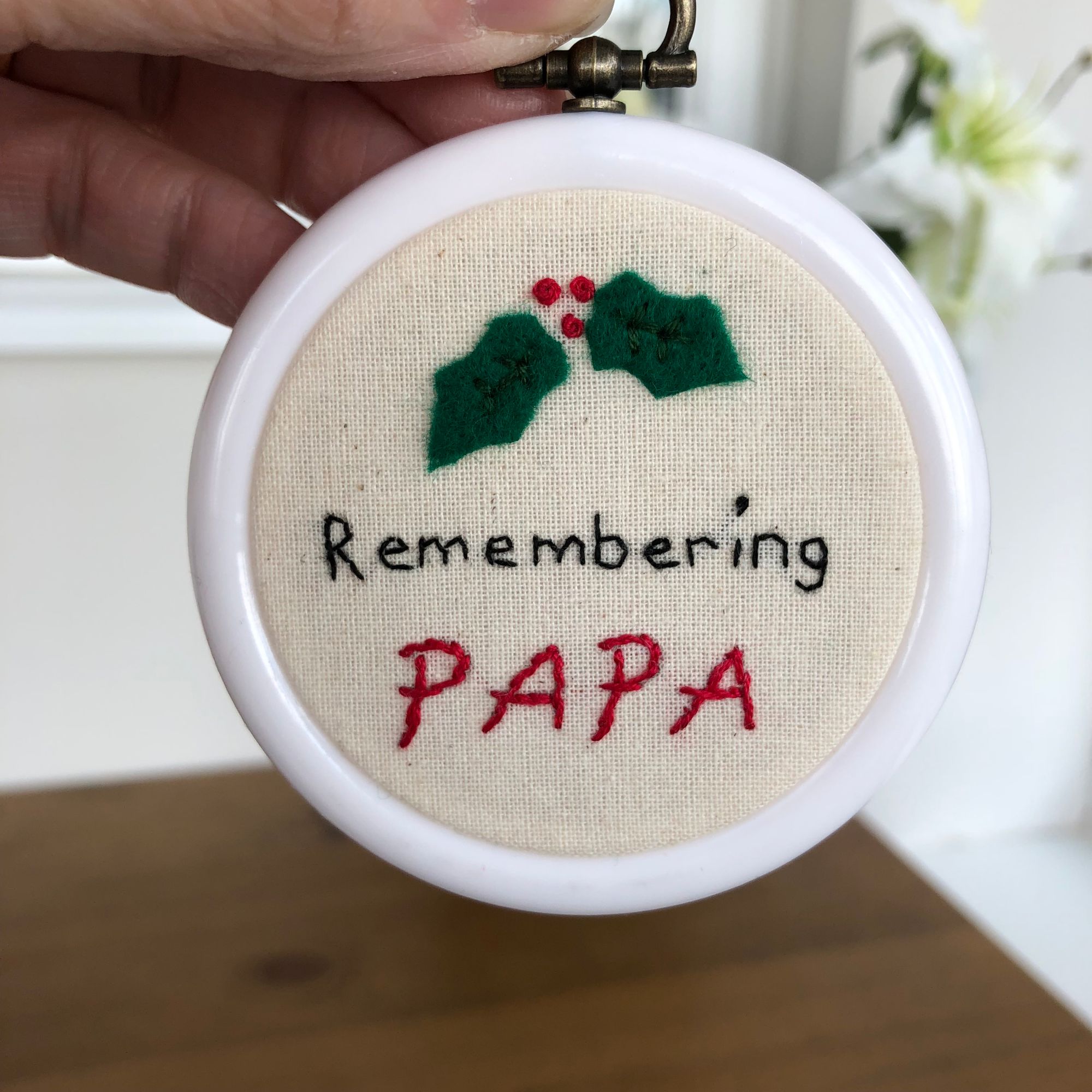 Remembering Papa at Christmas