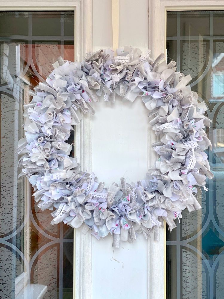 Fabric Door wreath