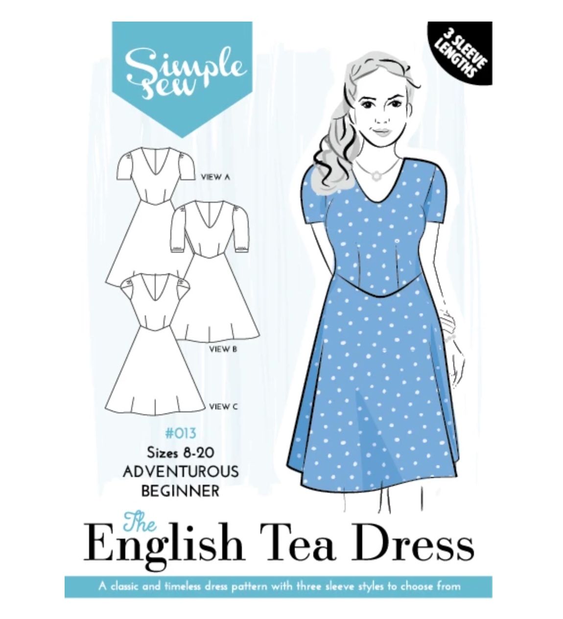 The English Tea Dress Simple Sew Patterns Just Sew Helen's Sewing Diary