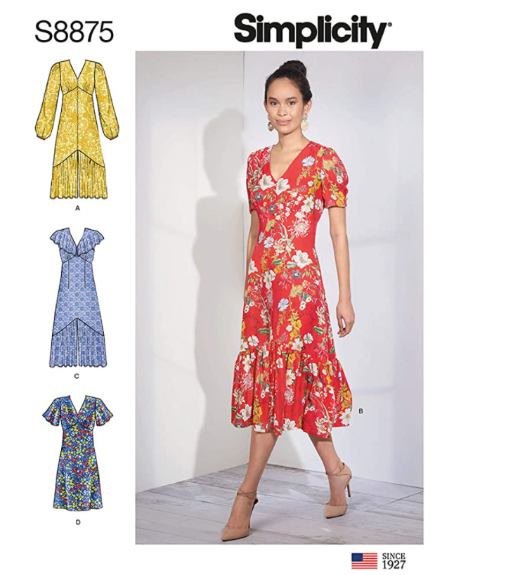 Simplicity S8875 pattern front