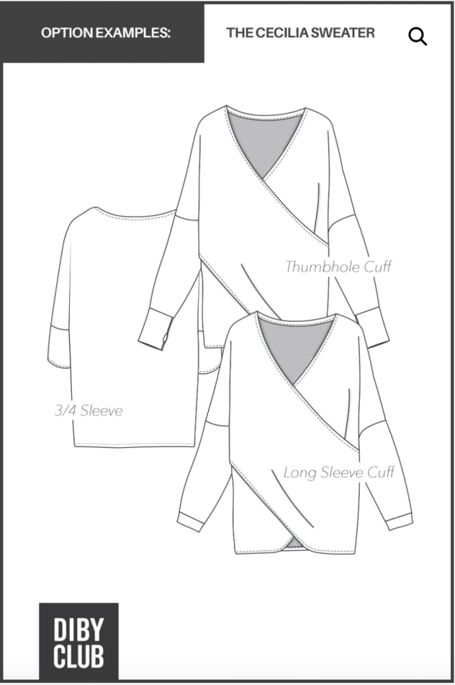 Cecilia Criss Cross Sweater Options