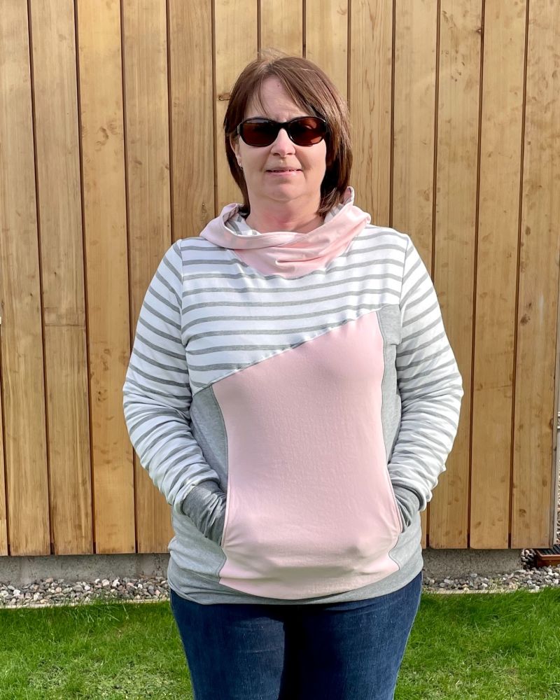 The Lotte Hoodie - Sinclair Patterns - Just Sew Helen's Sewing Diary