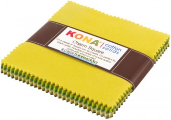 Robert Kaufman - Kona® Cotton Solids - Charm Square - Grasslands