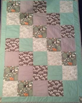 Baby Quilt - Lewis & Irene - Country Life fabric
