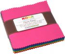 Robert Kaufman - Kona® Cotton Solids - Charm Square - New Classic Palette
