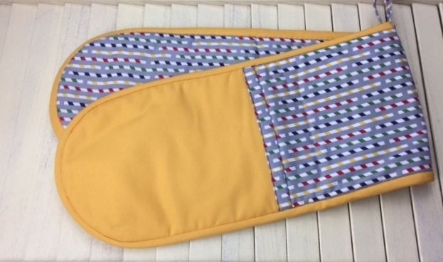 Oven Gloves (Multi-coloured - yellow)