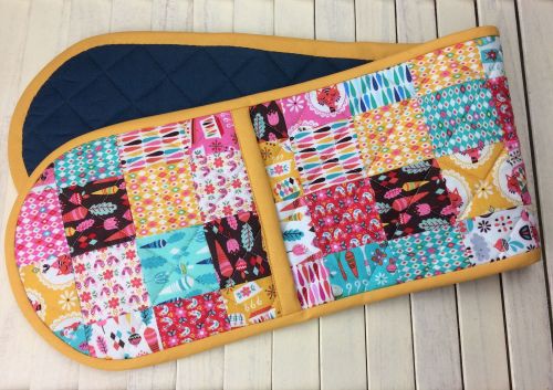 Custom Order - Vintage Kitchen Double Oven Gloves