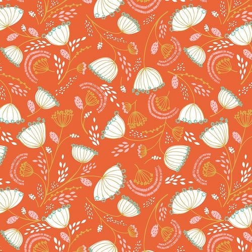 Dashwood Studio - Cuckoo's Calling Floral Orange