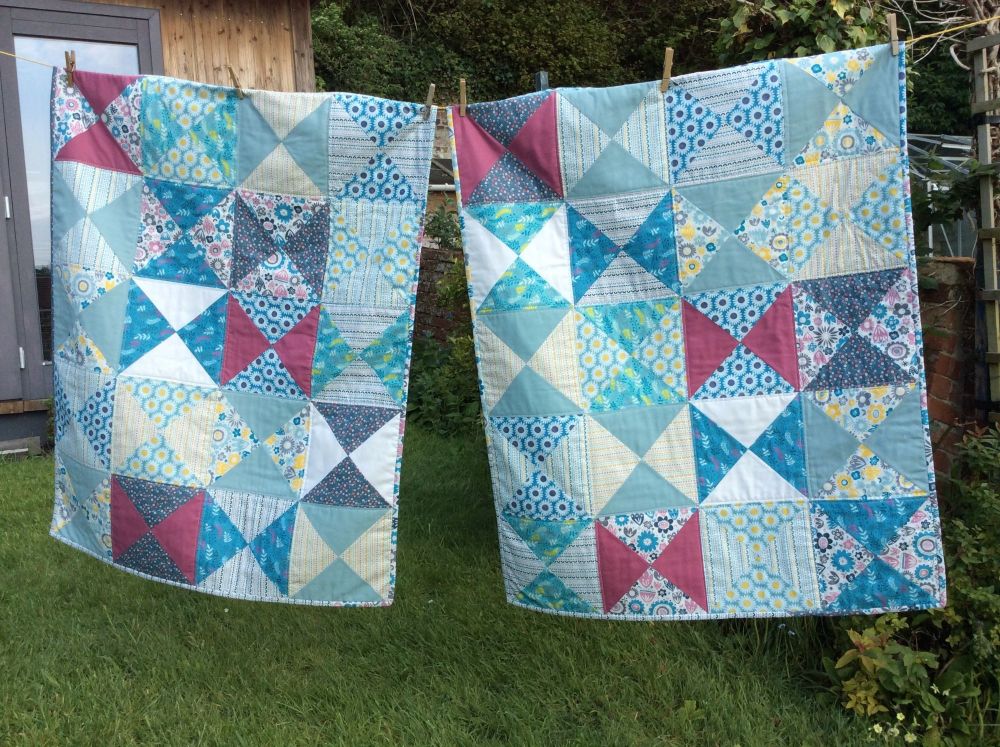 Similar But Not The Same Patchwork Baby Quilts