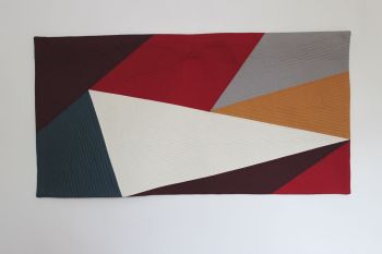 Abstract in Lines Wall Hanging