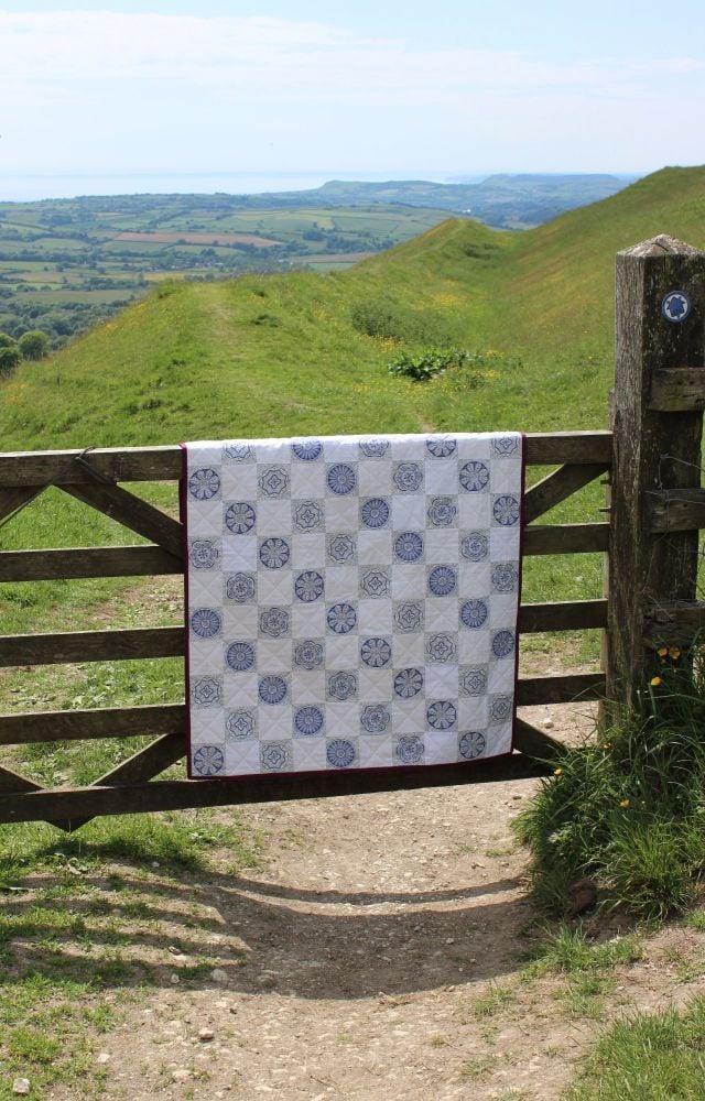 Baby Quilt - Lewis & Irene Marrakech (tile) Quilt