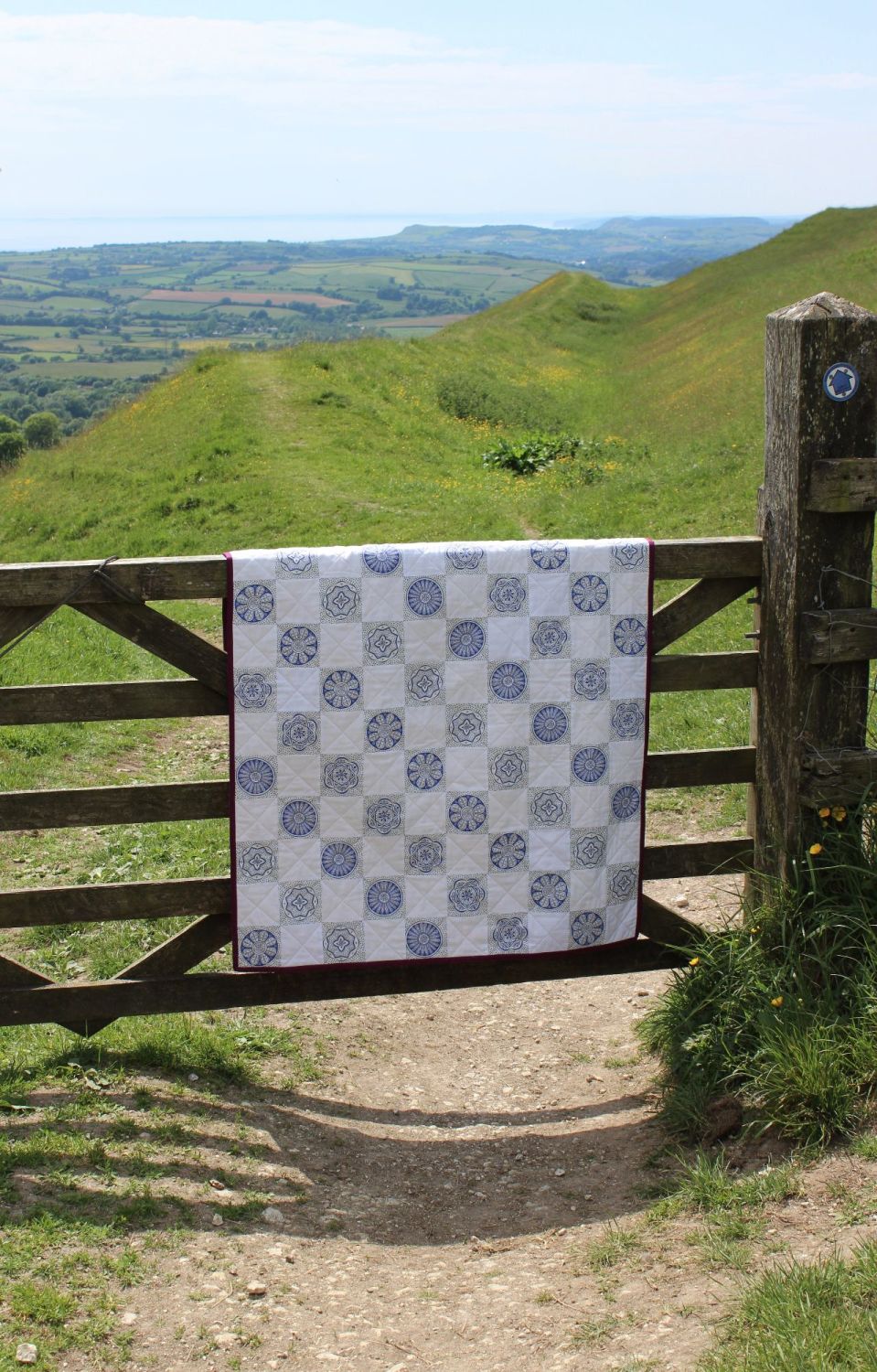Baby Quilt - Lewis & Irene Marrakech (tile) Quilt