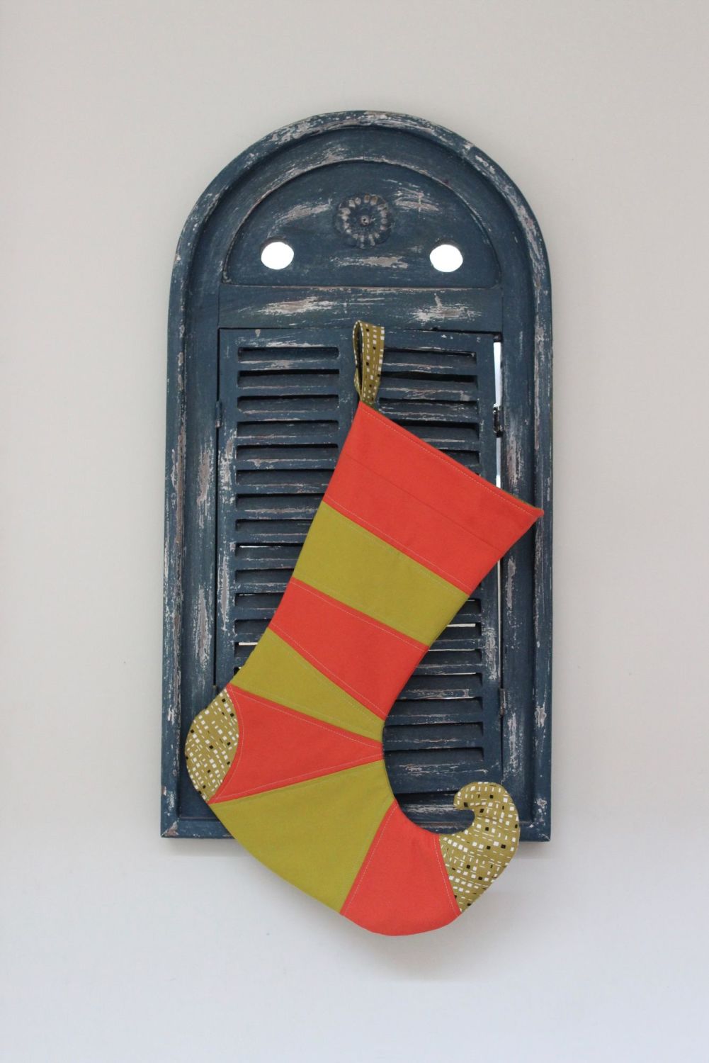 Curly-Toed Elf Christmas Stocking
