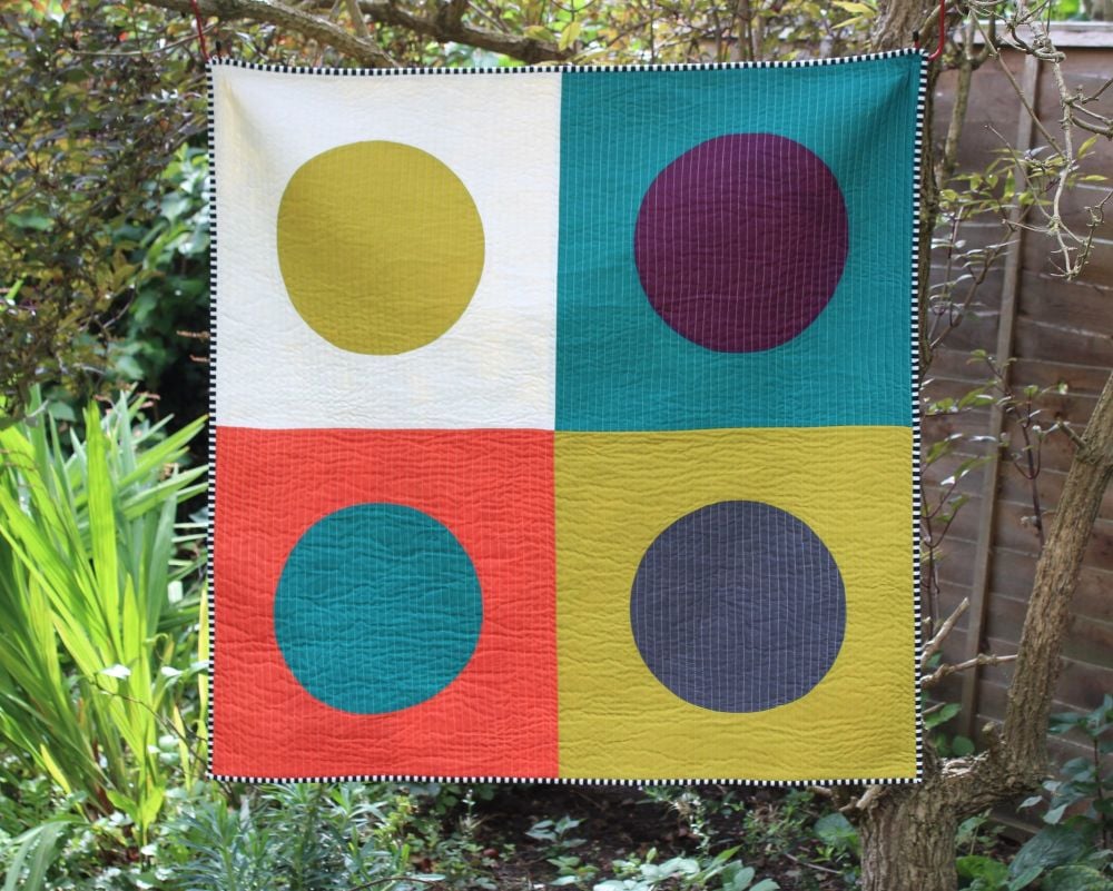 Dotty Baby Quilt/Play Mat/Wall Hanging