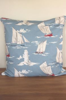 Dinghies Cotton Zippered Cushion