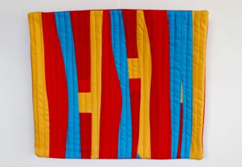 The Colour of Flames Quilted Wall Hanging (1)