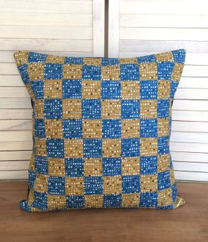 New Horizons Quilted Patchwork Envelope Cushion