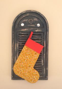 Nature Trail Quilted Christmas Stocking(1)