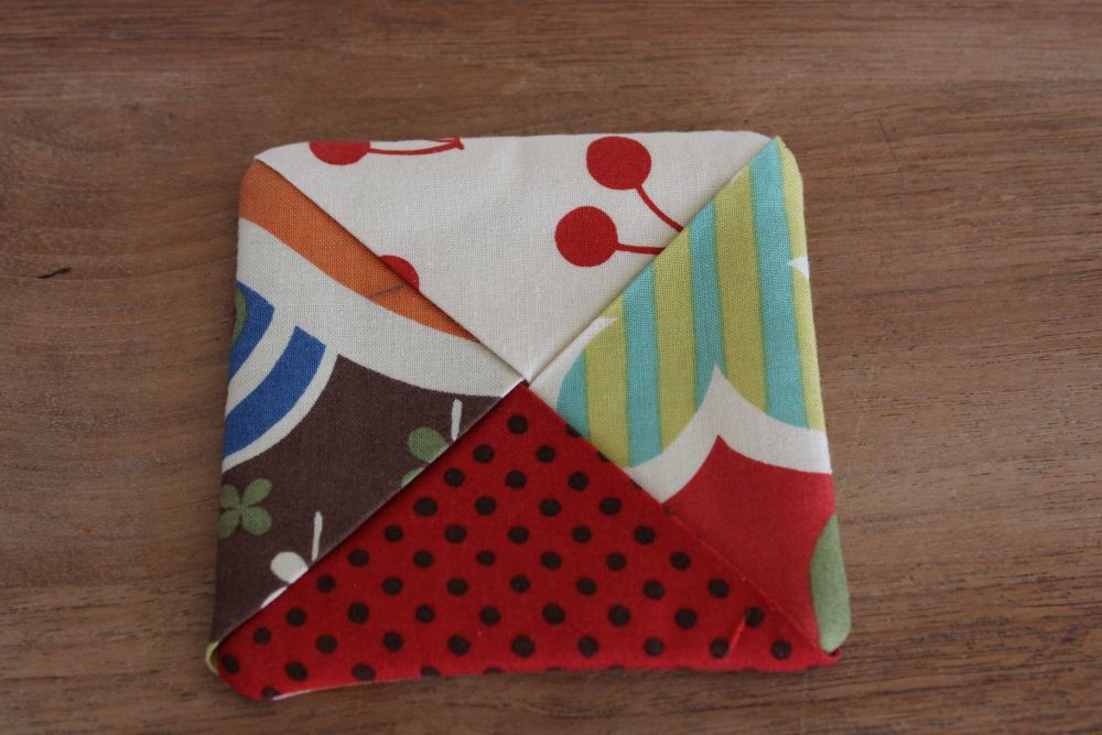 Avant Garden Folded Fabric Coaster(3)