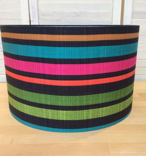 Marine Stripes 40 cms Drum Lampshade