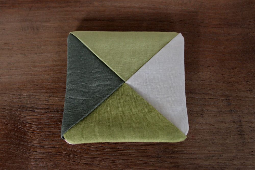 Kona Cotton Folded Fabric Coaster