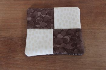 Two Tone Folded Fabric Coaster