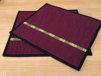 Set of Two Make It Simpler Place Mats (Narrow)