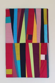 Sangria Quilted Wall Hanging