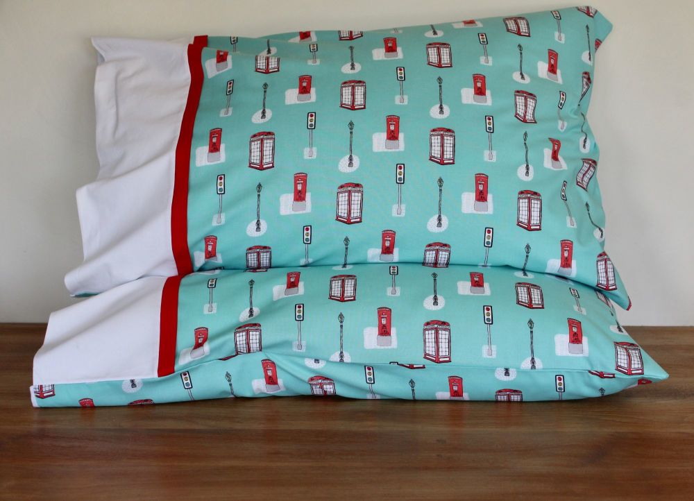 Pair of Street Life Pillow Cases(1)