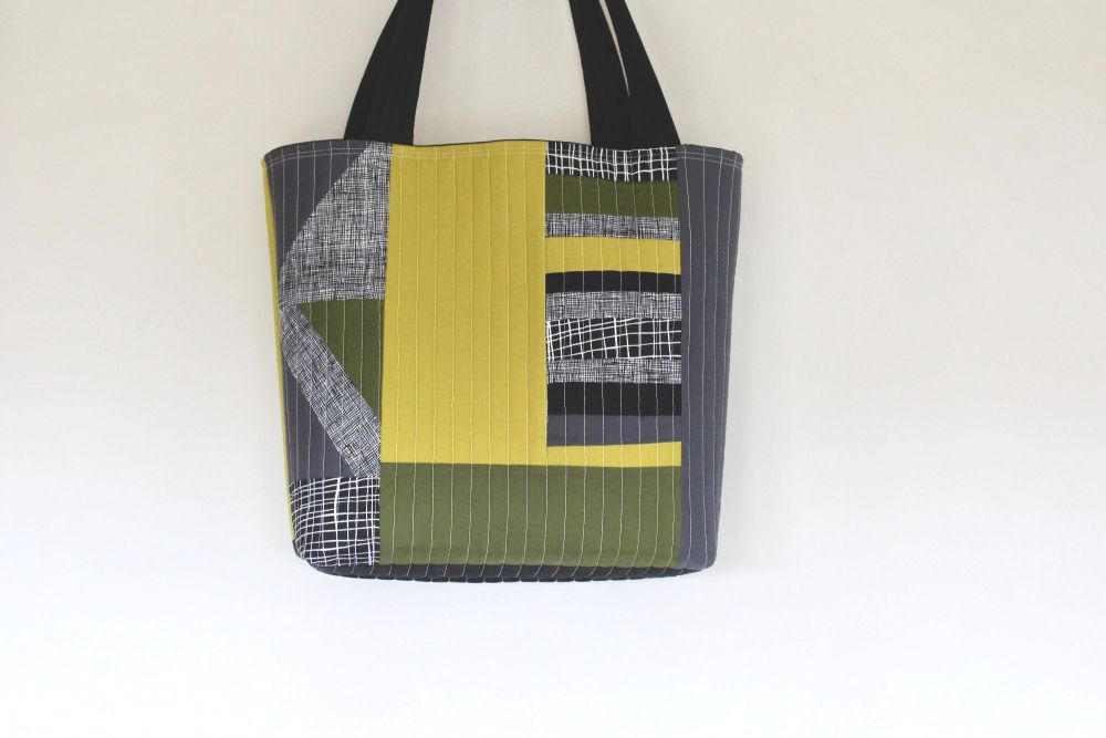 Quilted Tote Bag 