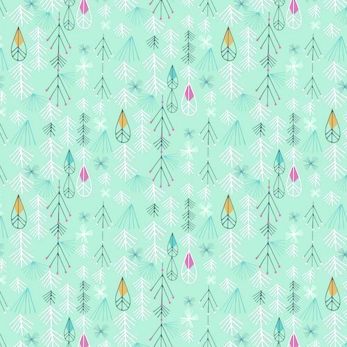 A modern print from Dashwood Studio's Flock collection