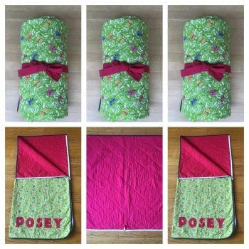 Personalised Quilted Children's Sleeping Bag