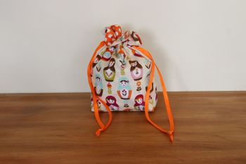 Matryoshka Dolls Drawstring Gift Bag(2)