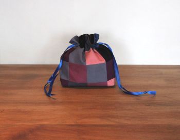 Patchwork Drawstring Gift Bag(2)