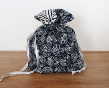 Midnight Garden Drawstring Gift Bag