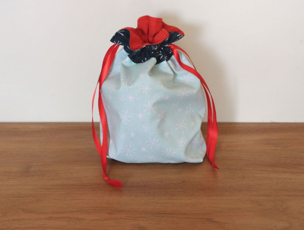 Christmas Drawstring Gift Bag - Nutcracker Christmas(5)