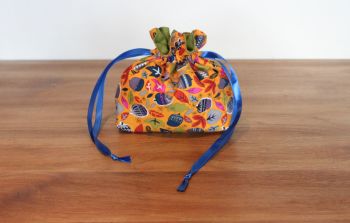 Walk In The Woods in Orange Drawstring Gift Bag(1)