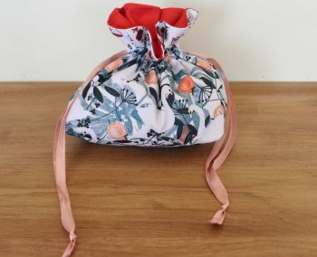 'Spice' Drawstring Gift Bag(Swan)(3)