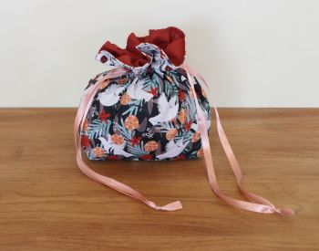 'Spice' Drawstring Gift Bag(Birds)(7)