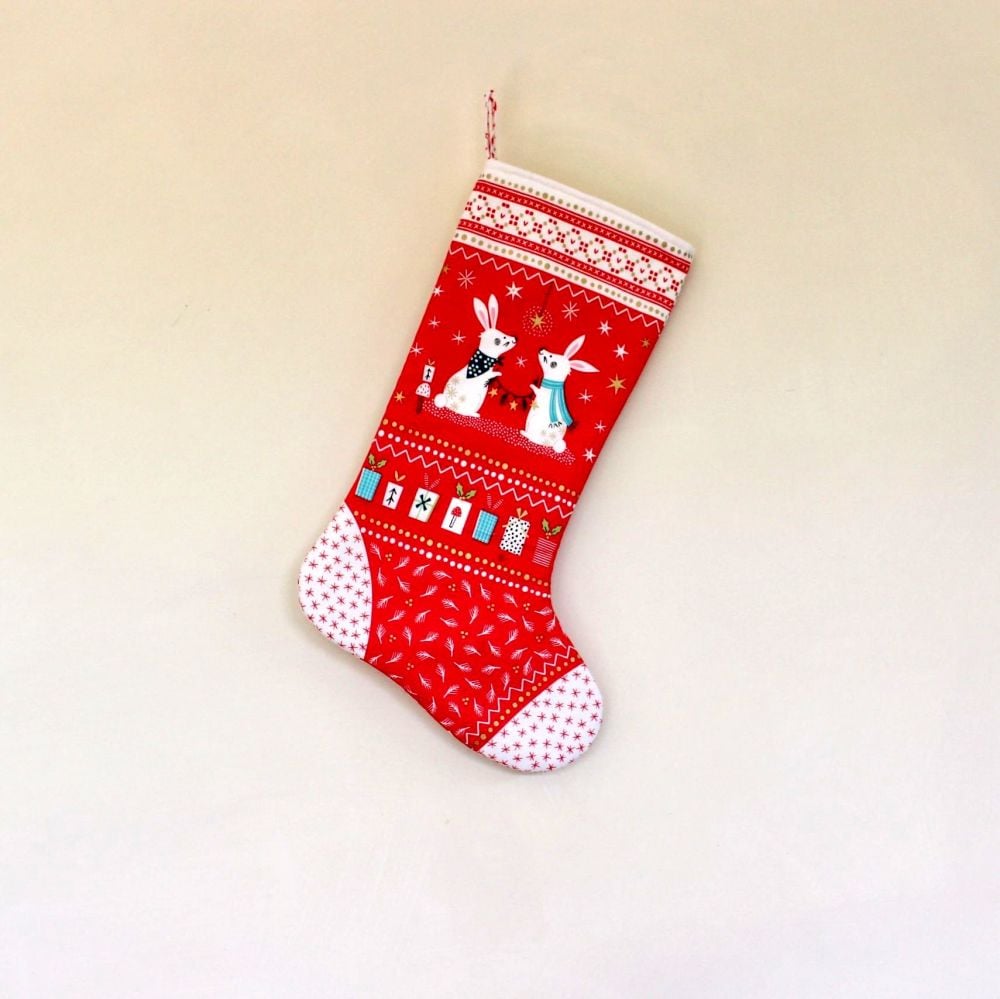 Forest Friends Christmas Stocking (1)