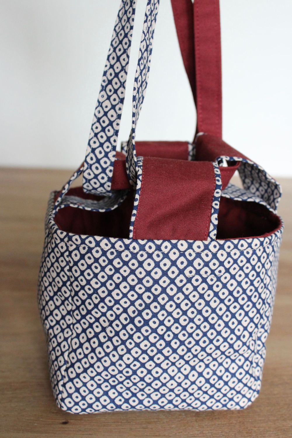 Small Kasuri(2) Japanese Rice Bag. A brilliant alternative to wrapping ...