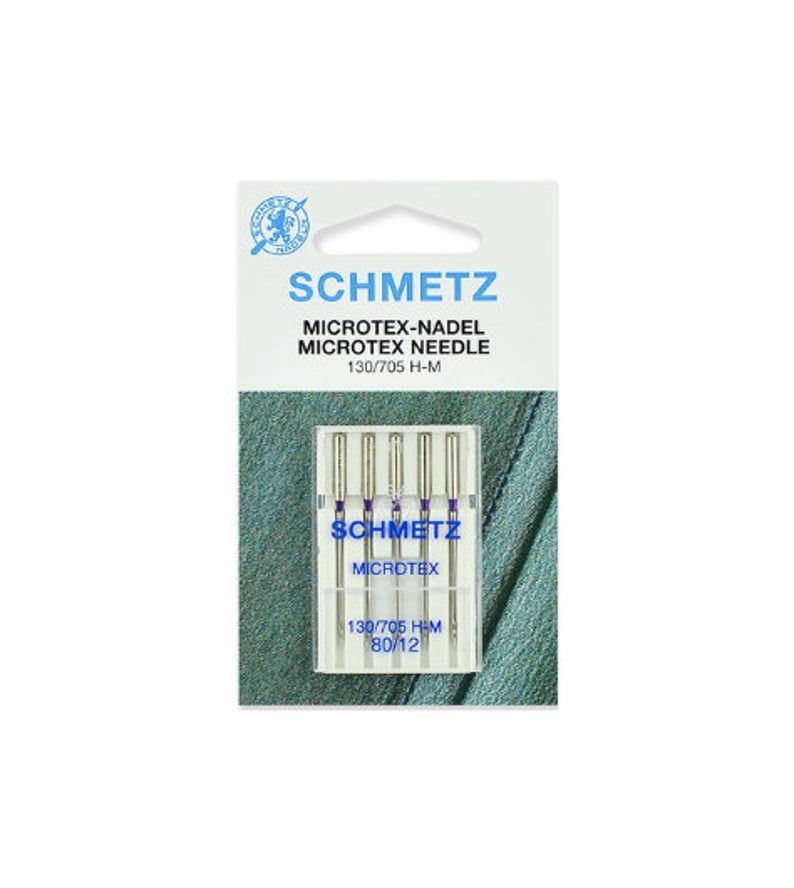 Schmetz 80/12 Microtex Needles