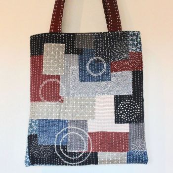 Boro Inspired Tote Bag(2)
