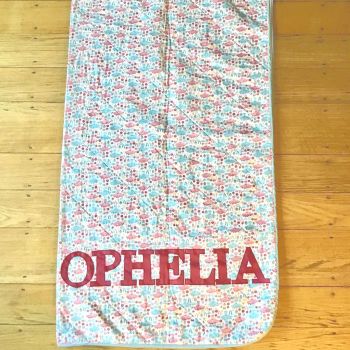 Personalised Quilted Children's Sleeping Bag