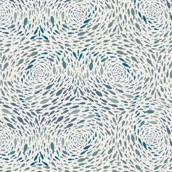Art Gallery Fabrics  -  Saltwater Stream Clear From Enchanted Voyage Designed By Maureen Cracknell