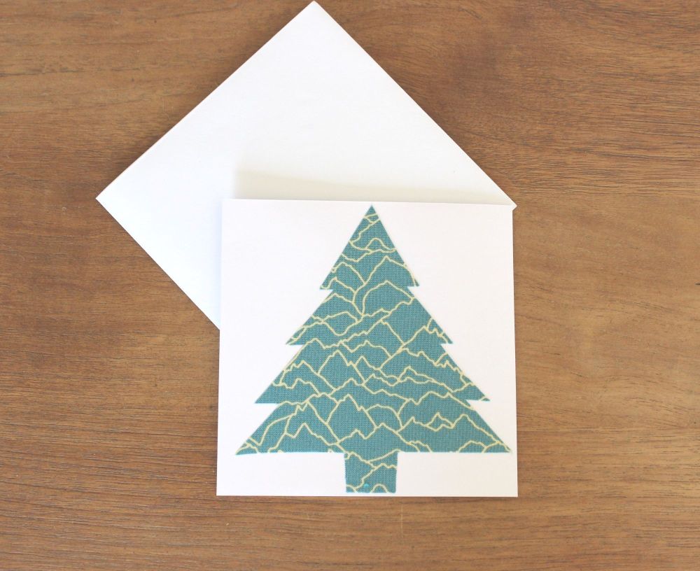 Handmade Christmas Card (Fancy Tree(1))